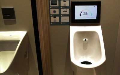 A ‘smart urinal’ that analyzes and monitors hydration levels