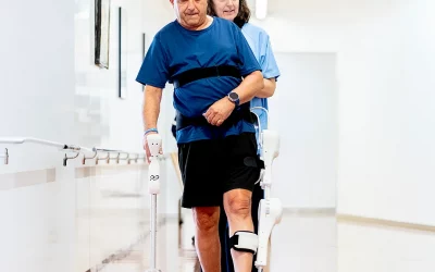 La pierna biónica española que enseña al cerebro a volver a caminar después de un ictus